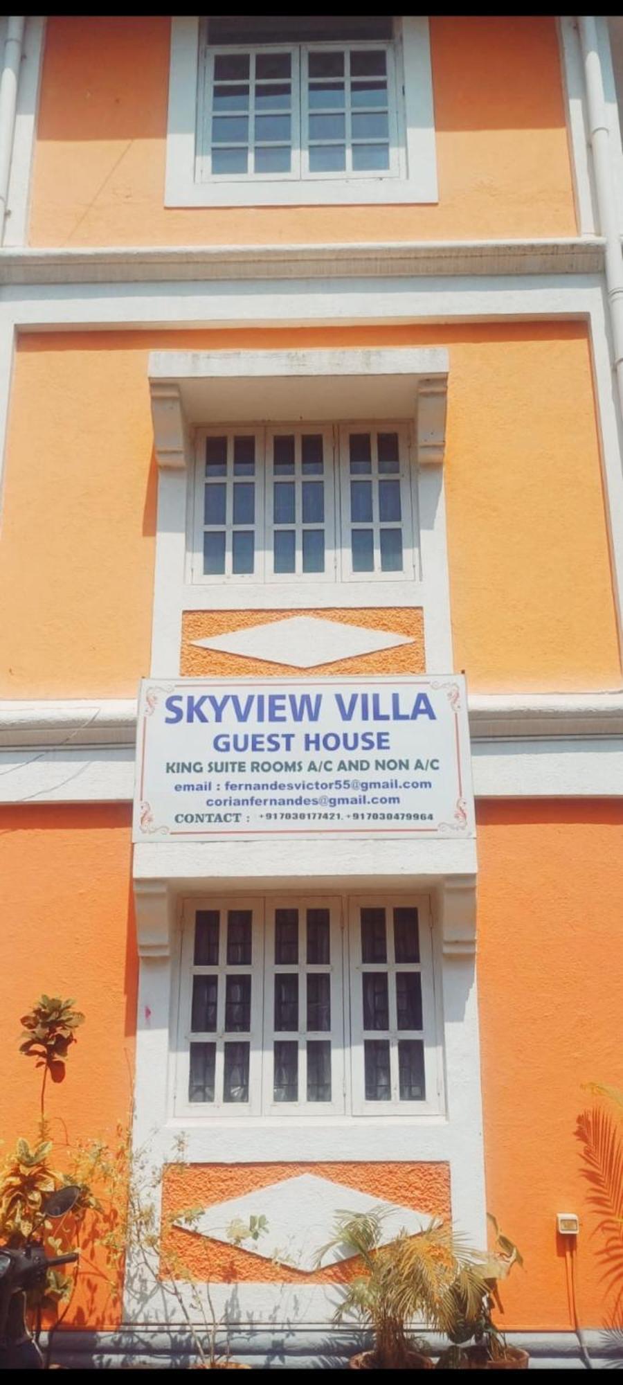 Skyview Villa Candolim Bagian luar foto